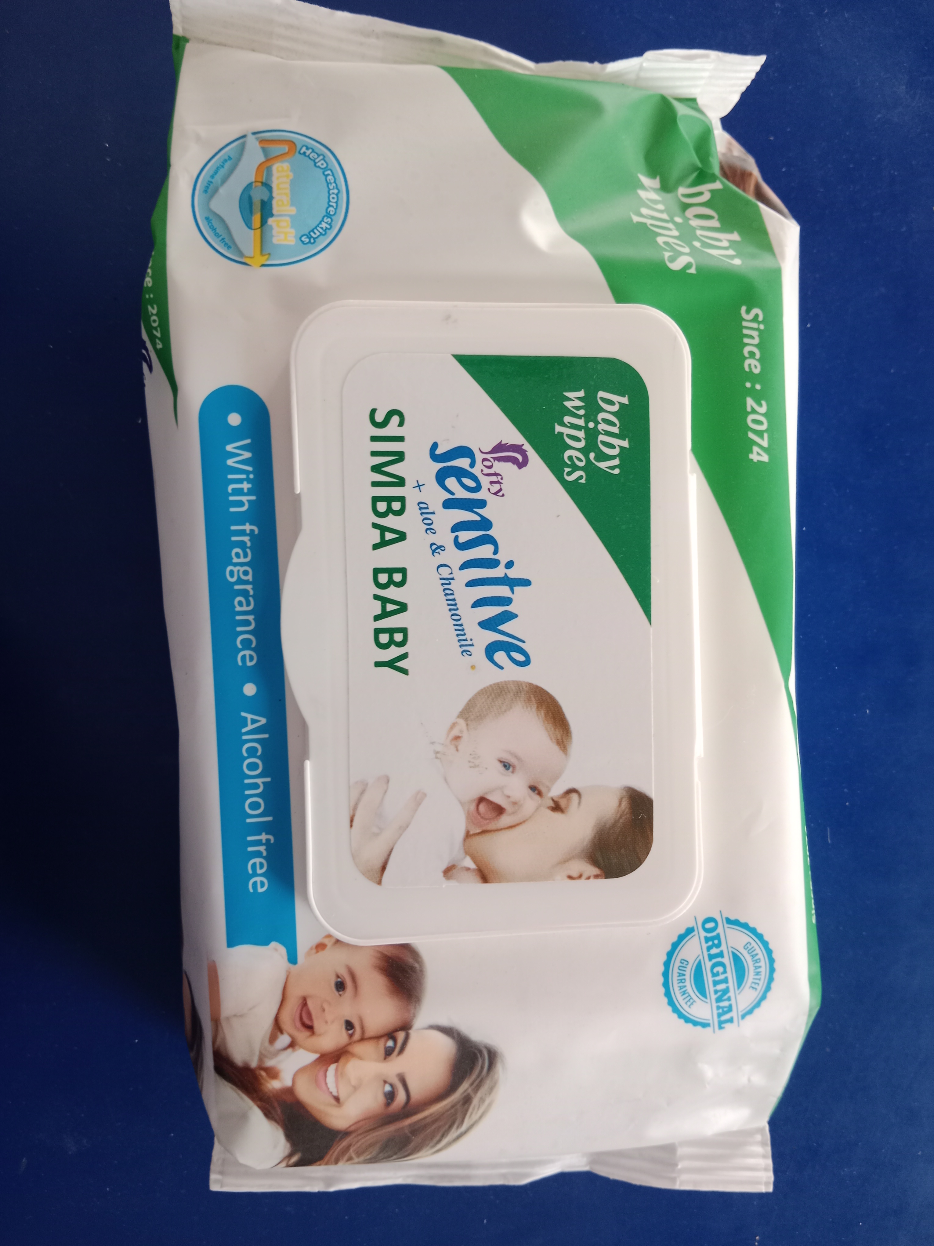Sensitive baby wipes si...